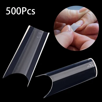 500Pcs C Shape Transparent ABS False Nail Tips Durable Professional Full Coverage with 10 Sizes Wedding Party DIY Manicure
500Pcs C Shape Transparent ABS False Nail Tips Durable Professional Full Coverage with 10 Sizes Wedding Party DIY Manicure