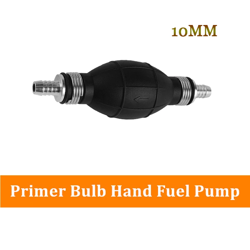 10mm Fuel Pump Hand Primer Bulb Type All Fuels Transfer Syphon Non Return Car For Fuel Filter 
10mm Fuel Pump Hand Primer Bulb Type All Fuels Transfer Syphon Non Return Car For Fuel Filter