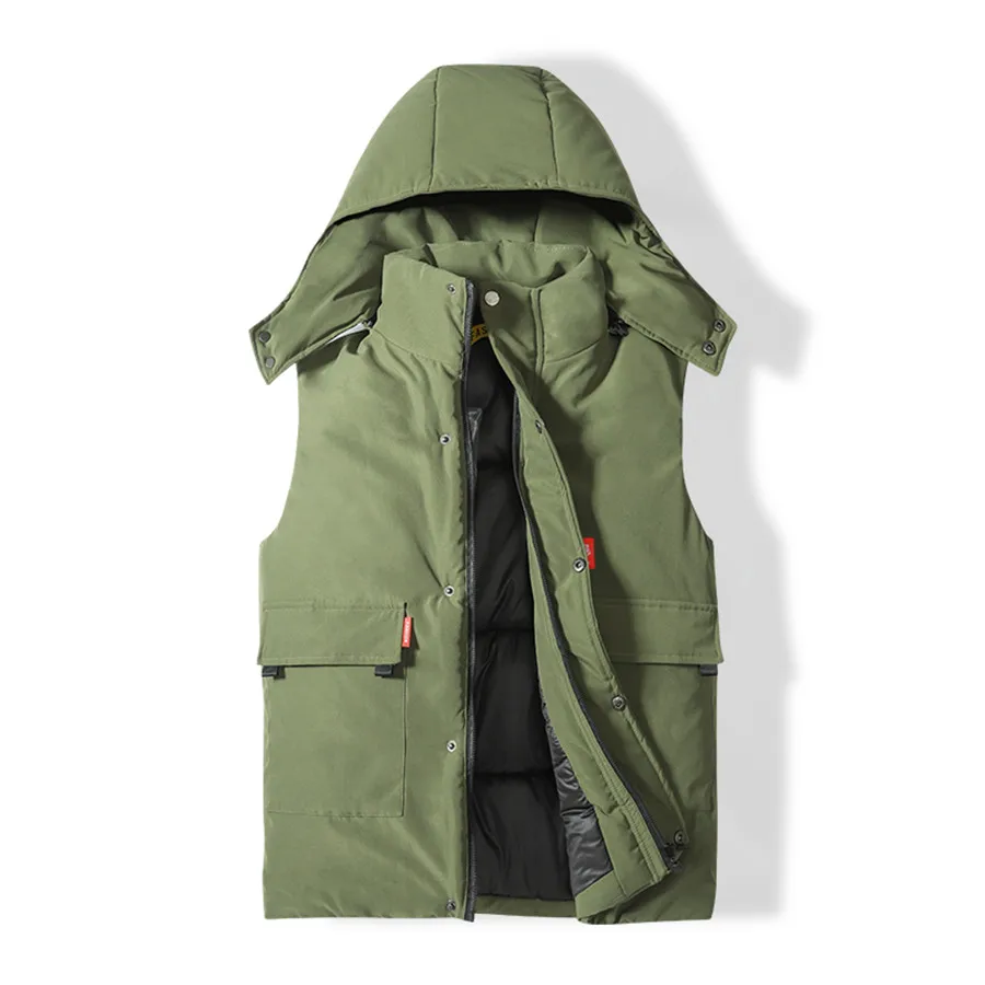 Mens Jacket 8XL Heated Vest Winter Autumn Solid Color Hooded Sleeveless Man Outerwear Plus Size Men Clothing
Mens Jacket 8XL Heated Vest Winter Autumn Solid Color Hooded Sleeveless Man Outerwear Plus Size Men Clothing