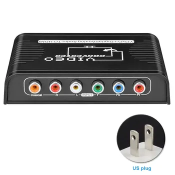Home With Power Supply Audio HDTV Ypbpr Component 1080P Resolution Video To HDMI Converter Digital Analog Coaxial Adapter Stable
Home With Power Supply Audio HDTV Ypbpr Component 1080P Resolution Video To HDMI Converter Digital Analog Coaxial Adapter Stable