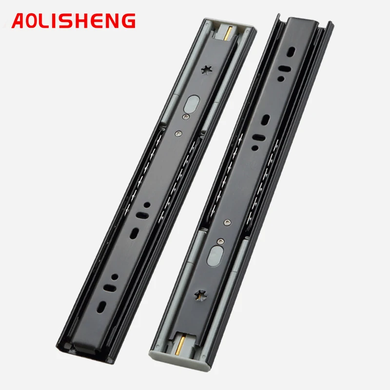 Drawer Runners Soft Close Slides Rail 45mm width ball Bearing slides Rail For Furniture Hardware
Drawer Runners Soft Close Slides Rail 45mm width ball Bearing slides Rail For Furniture Hardware