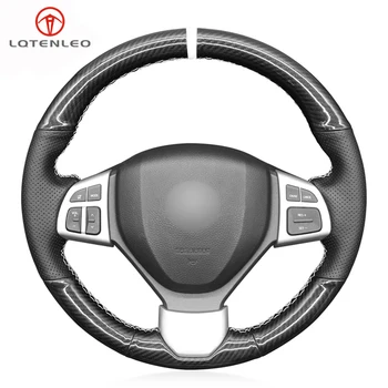 LQTENLEO Carbon Fiber Black Leather Car Steering Wheel Cover For Suzuki Swift 2011-2017 Swift Sport 2011-2017 Vitara S 2015-2019
LQTENLEO Carbon Fiber Black Leather Car Steering Wheel Cover For Suzuki Swift 2011-2017 Swift Sport 2011-2017 Vitara S 2015-2019