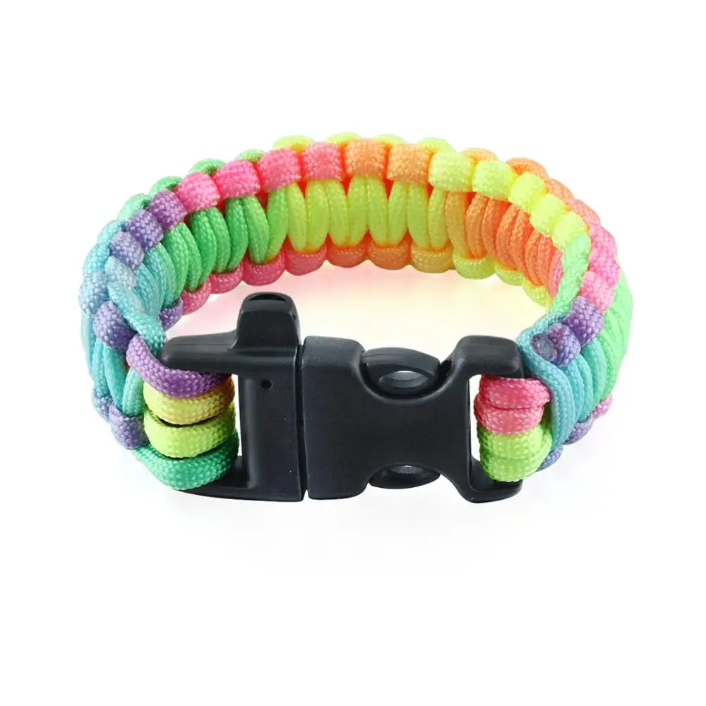 Outdoor Camping Survival Bracelets for Men Emergency Jewelry Women's Braided Bracelets Rope Cuff Bracelets Whistle Buckle MN53
Outdoor Camping Survival Bracelets for Men Emergency Jewelry Women's Braided Bracelets Rope Cuff Bracelets Whistle Buckle MN53