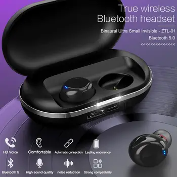 Bluetooth 5.0 Earphone TWS In-ear Bluetooth Wireless Sports Earphone HIFI Intelligent Music Earbuds HD Call Headset With Charger
Bluetooth 5.0 Earphone TWS In-ear Bluetooth Wireless Sports Earphone HIFI Intelligent Music Earbuds HD Call Headset With Charger