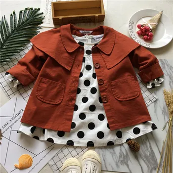 Tonytaobaby Autumn Clothing New Style Baby Girls Caramel Kids' Overcoat Toddler Girl Winter Clothes
Tonytaobaby Autumn Clothing New Style Baby Girls Caramel Kids' Overcoat Toddler Girl Winter Clothes