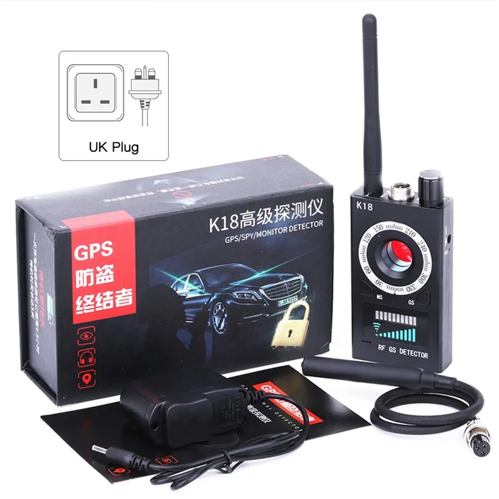 UK Anti-Gps Locator Privacy Protection K18 Detector Wireless Signal Detector Anti-Sneak Shot Anti-Eavesdropping Anti-Monitoring
UK Anti-Gps Locator Privacy Protection K18 Detector Wireless Signal Detector Anti-Sneak Shot Anti-Eavesdropping Anti-Monitoring