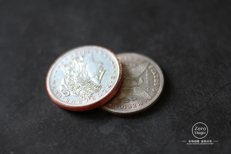 Hopping Morgan (Statue of Liberty) by Oliver Magic Coin Magic Tricks Props Jumping Morgan Coin Gimmick Illusions Close up
Hopping Morgan (Statue of Liberty) by Oliver Magic Coin Magic Tricks Props Jumping Morgan Coin Gimmick Illusions Close up