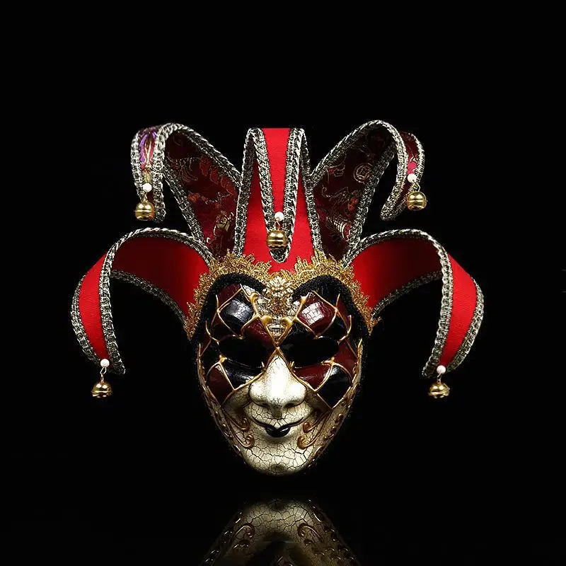 Creative Clown Mask Halloween Mask Europe And America Atmosphere Dressing up Mask Customizable
Creative Clown Mask Halloween Mask Europe And America Atmosphere Dressing up Mask Customizable