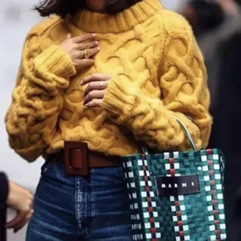 Spring and Summer New Vegetable Basket Bag Hand-woven Contrast Color Matching Portable Female Bag Purses and Handbags Neverful
Spring and Summer New Vegetable Basket Bag Hand-woven Contrast Color Matching Portable Female Bag Purses and Handbags Neverful