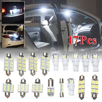 17pcs White Car Interior LED Light Kit Dome Light Map Lamp With Tool for Volvo V70 XC70 02-07
17pcs White Car Interior LED Light Kit Dome Light Map Lamp With Tool for Volvo V70 XC70 02-07