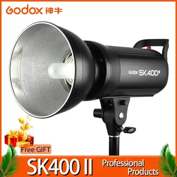 

Godox SK400II 400Ws GN65 Professional Studio Flash Strobe with Built-in 2.4G Wireless X System Creative Shooting SK400 Upgrade