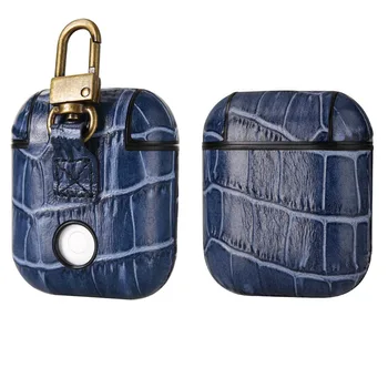 Genuine Leather for Apple AirPods Crocodile Pattern Headphone Box with Hooks for Apple AirPods Cover Protective Earphone Cases
Genuine Leather for Apple AirPods Crocodile Pattern Headphone Box with Hooks for Apple AirPods Cover Protective Earphone Cases