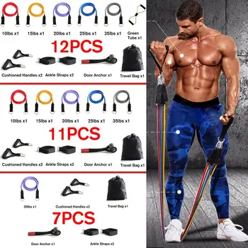 Fitness Workout Resistance Bands Latex 12pcs/set Exercise Pilates Tubes Pull Rope Expanders Training Workout Yoga Rubber Loop
Fitness Workout Resistance Bands Latex 12pcs/set Exercise Pilates Tubes Pull Rope Expanders Training Workout Yoga Rubber Loop