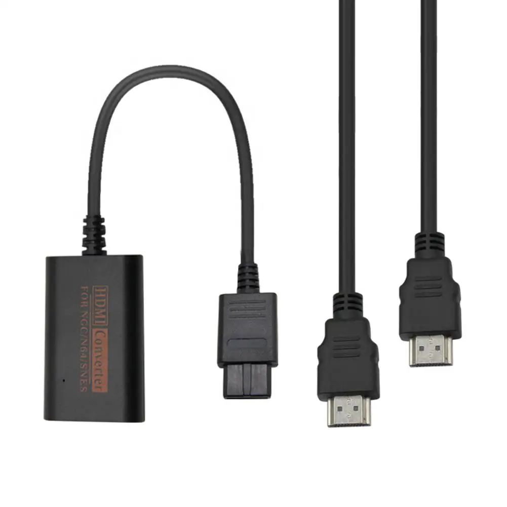 2020 Video Converter Retro Convenient 1080P HDMI Converter Retro Video Game Console Conversion Device Cable For NGC/N64/SNES
2020 Video Converter Retro Convenient 1080P HDMI Converter Retro Video Game Console Conversion Device Cable For NGC/N64/SNES