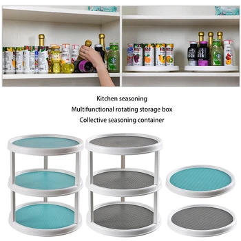 Seasoning Spice Storage Rack Kitchen Seasoning Multifunctional Rotating Storage Box Collective Seasoning Container
Seasoning Spice Storage Rack Kitchen Seasoning Multifunctional Rotating Storage Box Collective Seasoning Container