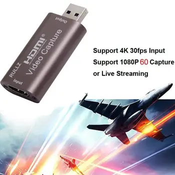 Mini HD 1080P 60fps HDMI to USB Video Capture Card Game Recording Box for Computer Youtube OBS Live Streaming Broadcast 
Mini HD 1080P 60fps HDMI to USB Video Capture Card Game Recording Box for Computer Youtube OBS Live Streaming Broadcast