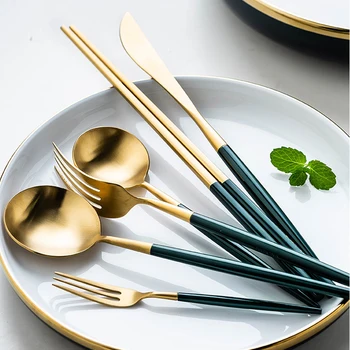 Dinnerware Cutlery Set Tableware Set Gold Cutlery Stainless Steel Spoon Fork Spoon Tableware Kitchen Spoon And Fork Set
Dinnerware Cutlery Set Tableware Set Gold Cutlery Stainless Steel Spoon Fork Spoon Tableware Kitchen Spoon And Fork Set