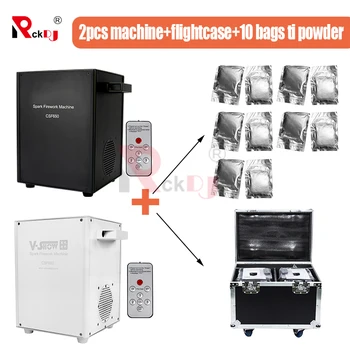 New Arrival 2pcs Mini 650w Cold Spark Machine with Flightcase and 10 Bags Ti Powder DMX or Remote Control
New Arrival 2pcs Mini 650w Cold Spark Machine with Flightcase and 10 Bags Ti Powder DMX or Remote Control