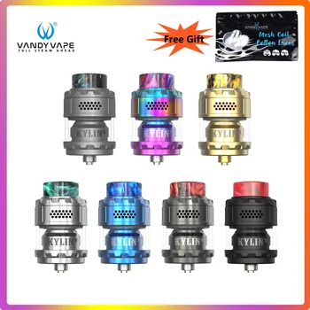 Original Vandy vape Kylin M RTA Tank 24mm 3ml Metal Tube 510 Thread Atomizer Electronic Cigarette Vape Vs Kylin V2
Original Vandy vape Kylin M RTA Tank 24mm 3ml Metal Tube 510 Thread Atomizer Electronic Cigarette Vape Vs Kylin V2