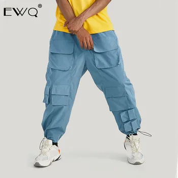 EWQ / Men's Wear 2020 Spring Summer New Loose Causal Trousers Three-dimensional More Pocket Drawstring Cargo Pants Male 9Y449
EWQ / Men's Wear 2020 Spring Summer New Loose Causal Trousers Three-dimensional More Pocket Drawstring Cargo Pants Male 9Y449