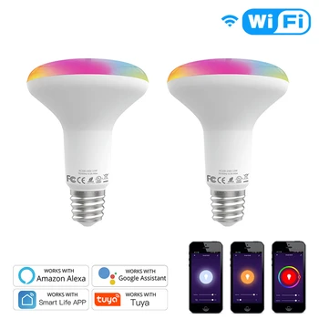 MoesHouse E27 13W WiFi Smart LED Light Bulb Dimmable RGB C+W Lamp Smart Life Tuya APP Work with Alexa Google Home Lantern
MoesHouse E27 13W WiFi Smart LED Light Bulb Dimmable RGB C+W Lamp Smart Life Tuya APP Work with Alexa Google Home Lantern