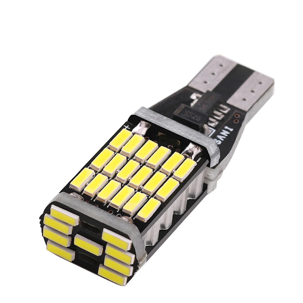 2X T15 4014 45SMD P21W W16W 1156 BA15S 1157 Car Tail Bulb Stop Light Reversing Light Brake Lamp White 12V 6000K Car Accessories
2X T15 4014 45SMD P21W W16W 1156 BA15S 1157 Car Tail Bulb Stop Light Reversing Light Brake Lamp White 12V 6000K Car Accessories