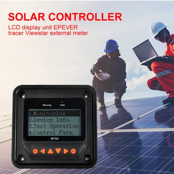 MT50 Remote Display for Tracer-AN Tracer-BN TRIRON XTRA Series MPPT Solar Controller and VS-BN PWM EPSOLAR Regulator
MT50 Remote Display for Tracer-AN Tracer-BN TRIRON XTRA Series MPPT Solar Controller and VS-BN PWM EPSOLAR Regulator