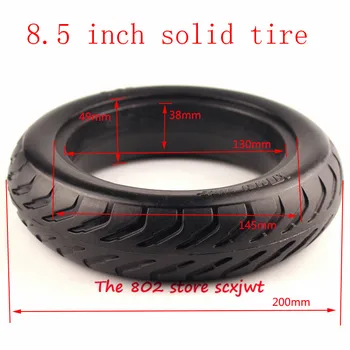 Newest 8.5 inch solid tire 8.5''tubeless tyre for Baby carriage Wheelbarrow Electric scooter Non-inflatable explosion-proof tyre 
Newest 8.5 inch solid tire 8.5''tubeless tyre for Baby carriage Wheelbarrow Electric scooter Non-inflatable explosion-proof tyre