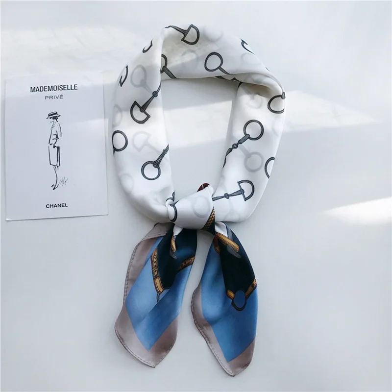 silk floral print small square simple scarf autumn Spring ladies decorative art scarf 2019
silk floral print small square simple scarf autumn Spring ladies decorative art scarf 2019