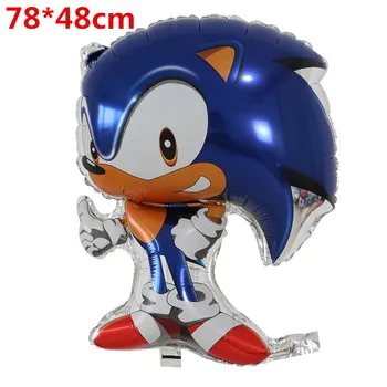 10/50pcs/lot Sonic Balloon Inflatable Toys Birthday Party Decorations Globos Mylar Balloons Cartoon Character Foil Helium Globos
10/50pcs/lot Sonic Balloon Inflatable Toys Birthday Party Decorations Globos Mylar Balloons Cartoon Character Foil Helium Globos