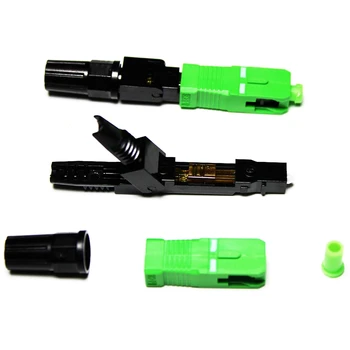 200 PCS FTTH SC APC Single-Mode Fiber Optic SC APC Quick Connector SC APC FTTH Fiber Optic Fast Connector
200 PCS FTTH SC APC Single-Mode Fiber Optic SC APC Quick Connector SC APC FTTH Fiber Optic Fast Connector