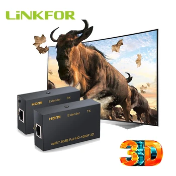 LiNKFOR 60-метровый удлинитель HDMI для одного кабеля RJ45 Cat 6 Cat 7 Ethernet поддерживает Full HD 1080P 3D DTS для HDTV DVD
LiNKFOR 60-метровый удлинитель HDMI для одного кабеля RJ45 Cat 6 Cat 7 Ethernet поддерживает Full HD 1080P 3D DTS для HDTV DVD