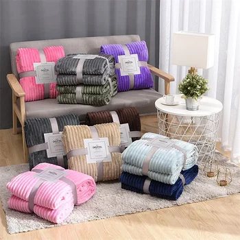 Soft Blanket Flannel Blanket Travel Blanket Solid Color Bedspread Plush Cover for Bed Sofa Dropshipping
Soft Blanket Flannel Blanket Travel Blanket Solid Color Bedspread Plush Cover for Bed Sofa Dropshipping
