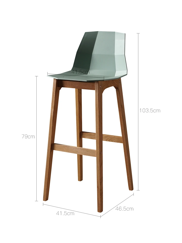 Nordic Bar Counter Chair Solid Wood Originality Leisure Backrest Bar Counter Stool Commercial Furniture Wooden Sillas Cheap
Nordic Bar Counter Chair Solid Wood Originality Leisure Backrest Bar Counter Stool Commercial Furniture Wooden Sillas Cheap