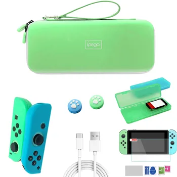 Carrying Case Bag Plus Screen Protector and Game Card Slots for Nintendo Switch Nintend Switch NS Thumb Grip cover Type-c Cable
Carrying Case Bag Plus Screen Protector and Game Card Slots for Nintendo Switch Nintend Switch NS Thumb Grip cover Type-c Cable