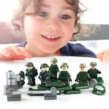 Educational Assembled Building Blocks Toys Military Series Cartoon Dolls For Children Soldiers Military Toy Figure Compatible
Educational Assembled Building Blocks Toys Military Series Cartoon Dolls For Children Soldiers Military Toy Figure Compatible