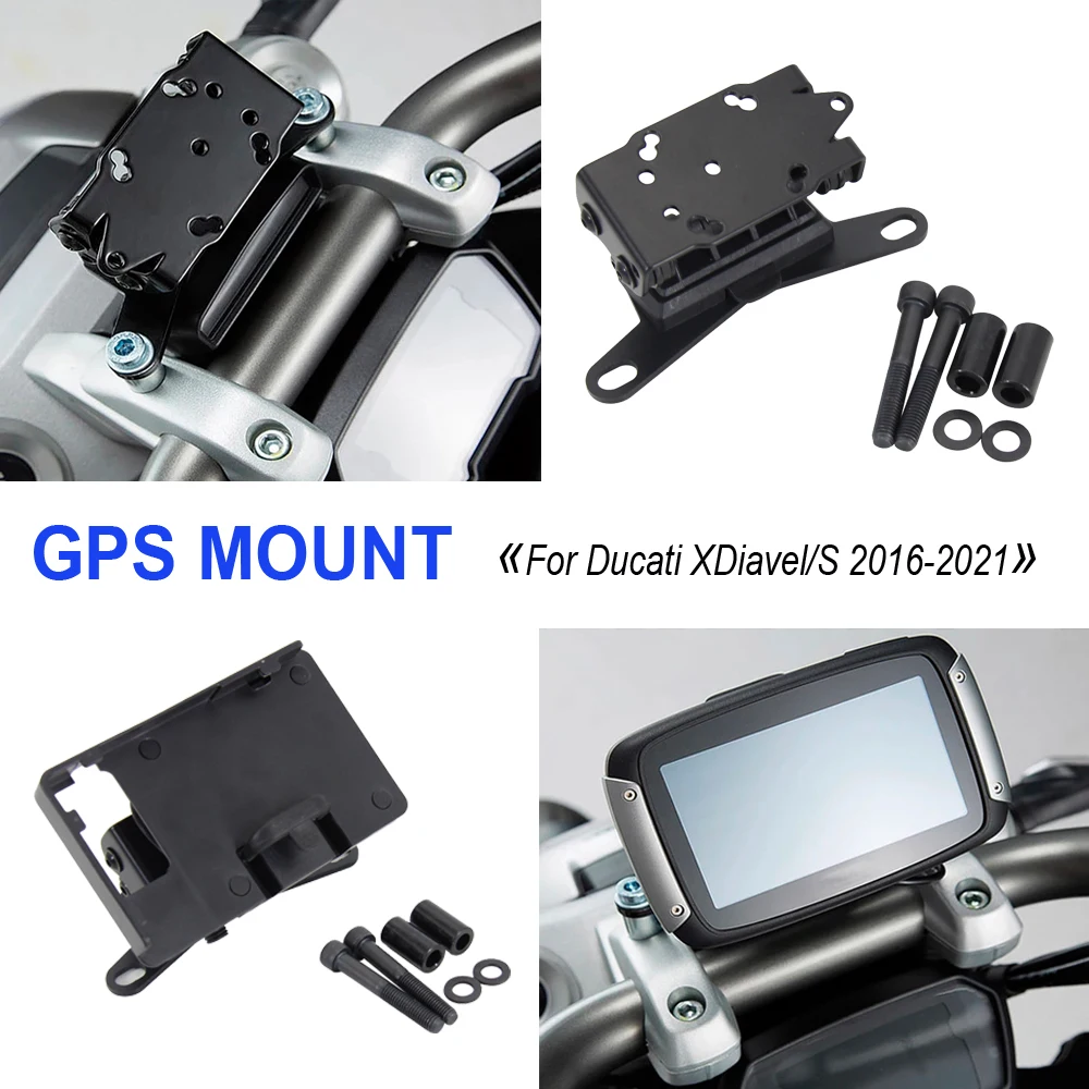New Motorcycle Accessories Bracket Mobile Phone GPS Mount Board Bracket Holder USB for Ducati XDiavel/S 2016-2021
New Motorcycle Accessories Bracket Mobile Phone GPS Mount Board Bracket Holder USB for Ducati XDiavel/S 2016-2021