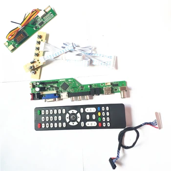 For QD15AL02 Rev.01/2 Remote+Inverter+keyboard T.V56 controller board 1CCFL 30Pin LVDS VGA HDMI AV USB LCD display panel DIY kit
For QD15AL02 Rev.01/2 Remote+Inverter+keyboard T.V56 controller board 1CCFL 30Pin LVDS VGA HDMI AV USB LCD display panel DIY kit