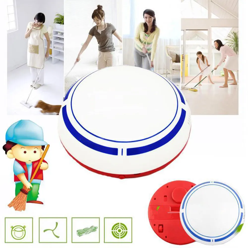 White Black Smart Vacuum Cleaner Induction Auto Movable Sweeping Clean Robot Dry Wet 18*6.5CM Automatic Toy
White Black Smart Vacuum Cleaner Induction Auto Movable Sweeping Clean Robot Dry Wet 18*6.5CM Automatic Toy
