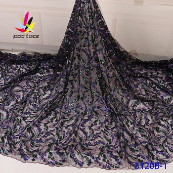 Sequins Wholesale Net Mesh Lace Fabric Purple Latest Design Style Green Color Nigerian High Quality Best Selling New Arrival
Sequins Wholesale Net Mesh Lace Fabric Purple Latest Design Style Green Color Nigerian High Quality Best Selling New Arrival