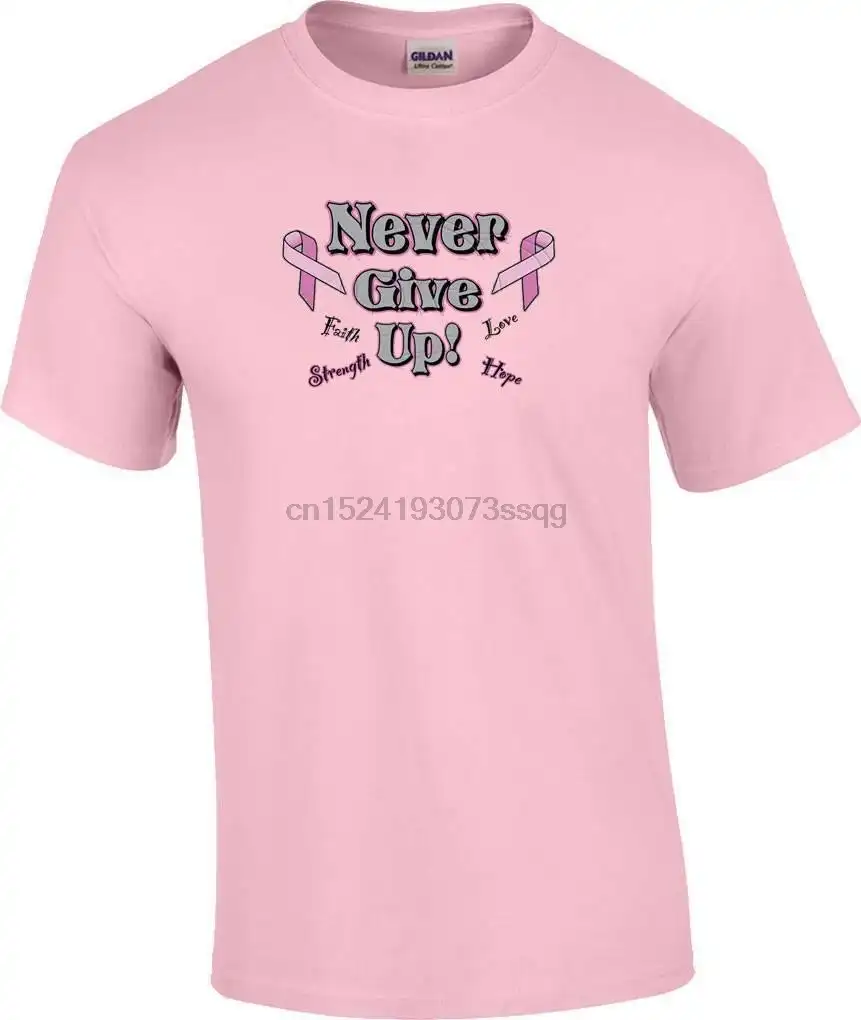 never give up faith love strength hope breast cancer pink ribbon