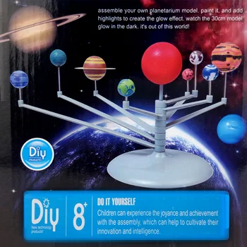 DIY Assembling Solar System Nine Planets Planetarium Model Kit Astronomy Science Project Early Education Toys for Kid Teenager
DIY Assembling Solar System Nine Planets Planetarium Model Kit Astronomy Science Project Early Education Toys for Kid Teenager