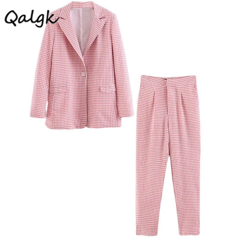 Set female 2019 autumn new OL suit jacket casual pants two sets of temperament loose thin fashion lattice wild women's clothes
Set female 2019 autumn new OL suit jacket casual pants two sets of temperament loose thin fashion lattice wild women's clothes