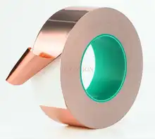 Double conductive copper foil tape pure copper double-sided conductive copper foil paper conductive cloth
Double conductive copper foil tape pure copper double-sided conductive copper foil paper conductive cloth