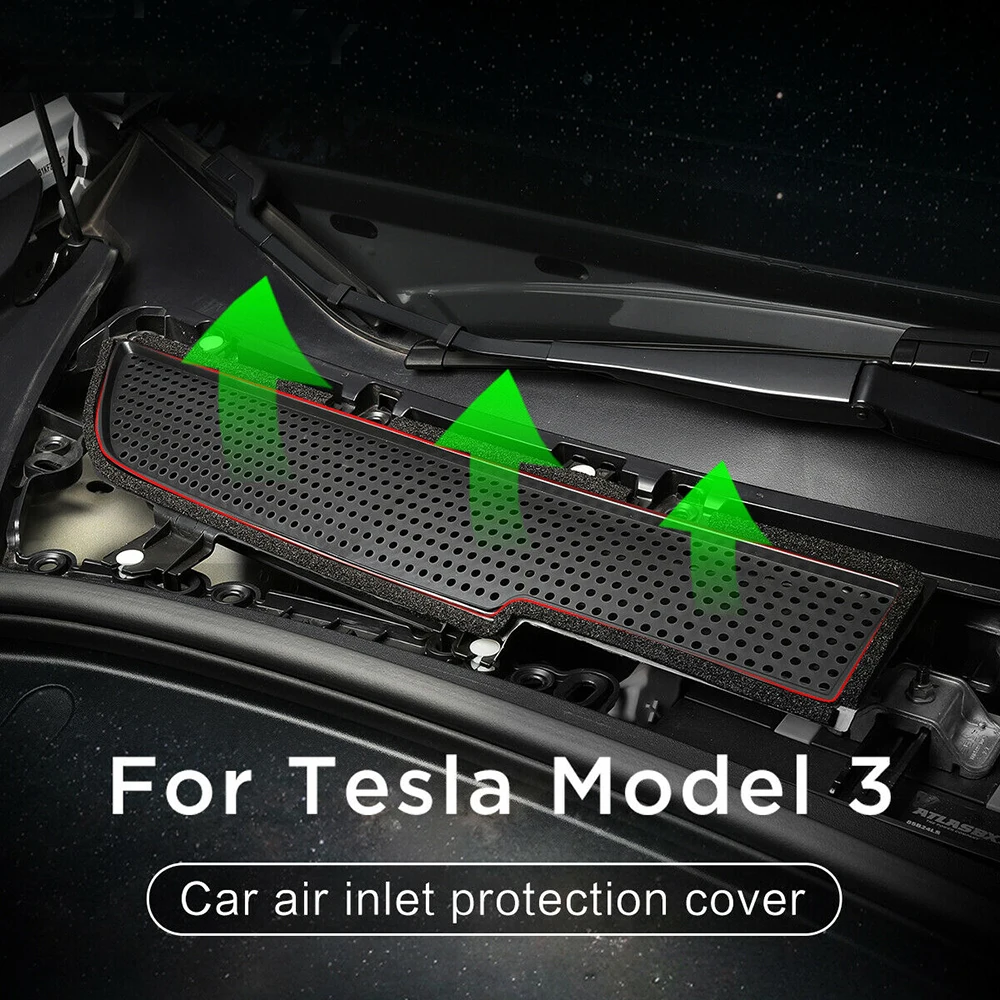 Car Air Inlet Protection cover for Tesla Model 3 2017-2019 Effectively prevent falling from clogging ABS Air Intake Protect Net
Car Air Inlet Protection cover for Tesla Model 3 2017-2019 Effectively prevent falling from clogging ABS Air Intake Protect Net