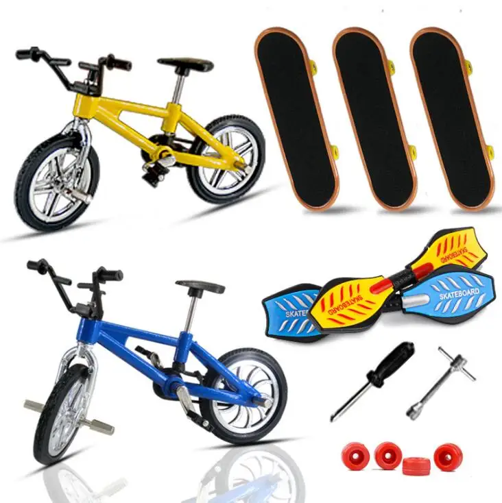 Generic Teck Deck Skate Mini Finger Skateboarding Fingerboard BMX