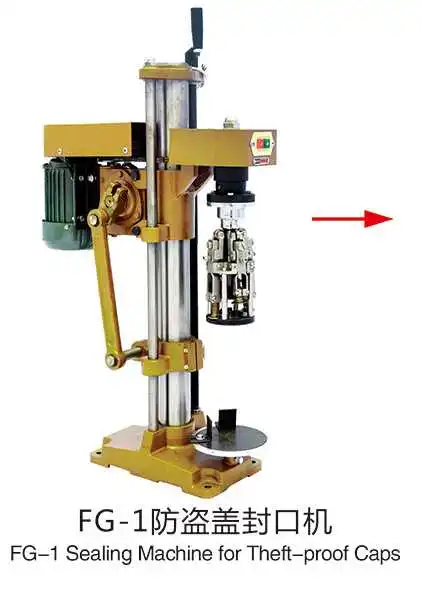 metal jar capping machine for bottles