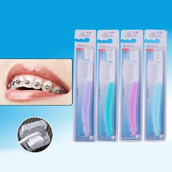 1Pcs Clean Orthodontic Braces Non Toxic Adult Orthodontic Toothbrushes Dental Tooth Brush Set U Shape Trim Soft Toothbrush
1Pcs Clean Orthodontic Braces Non Toxic Adult Orthodontic Toothbrushes Dental Tooth Brush Set U Shape Trim Soft Toothbrush