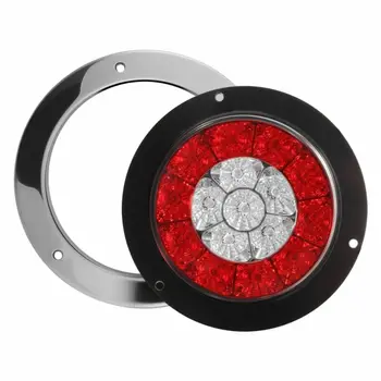 2X 4" Round Good Quality LED Lights Red/Amber 16-LED Truck Trailer Brake Stop Turn Signal Tail Lights
2X 4" Round Good Quality LED Lights Red/Amber 16-LED Truck Trailer Brake Stop Turn Signal Tail Lights
