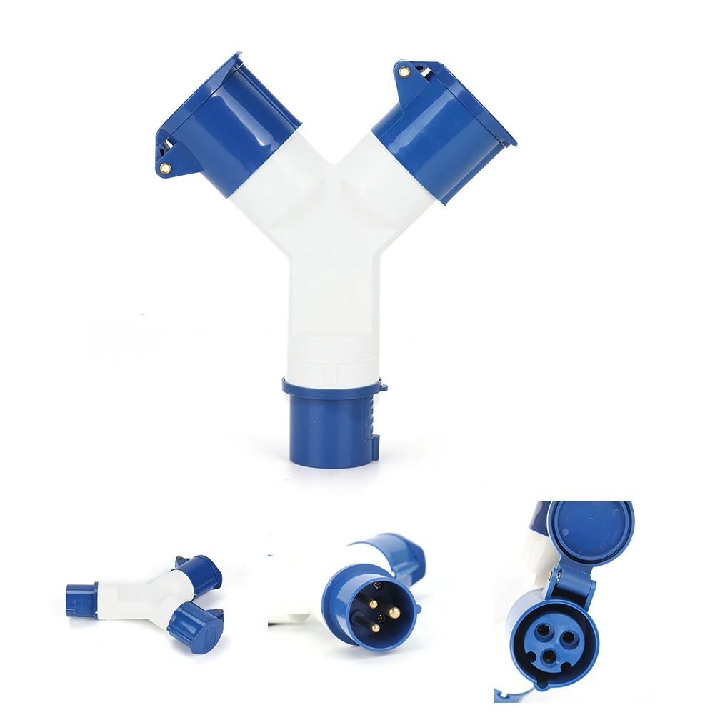 Hook Up Adaptor 16Amp Socket Caravan Tools 220V Industrial Plug Waterproof Copper Durable 2 Way Splitter Electrical 3 Pin
Hook Up Adaptor 16Amp Socket Caravan Tools 220V Industrial Plug Waterproof Copper Durable 2 Way Splitter Electrical 3 Pin